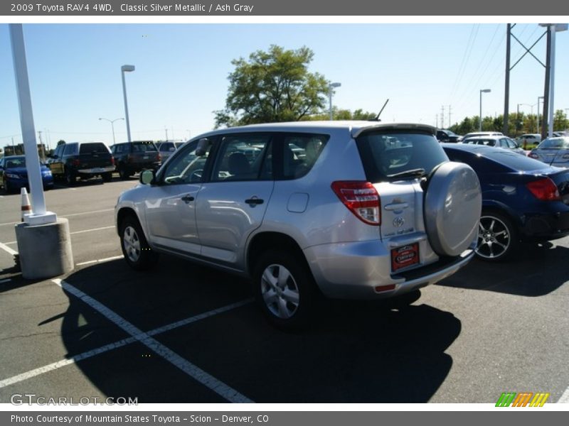 Classic Silver Metallic / Ash Gray 2009 Toyota RAV4 4WD