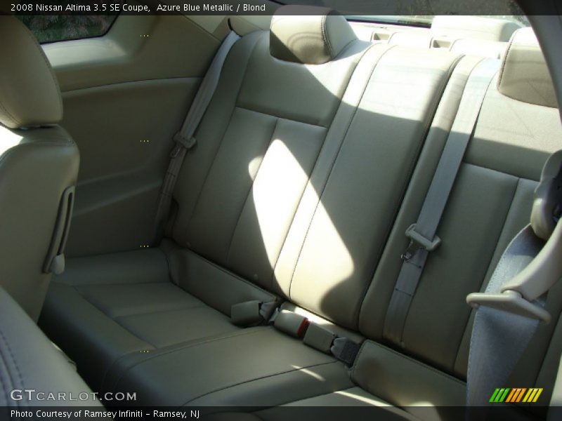 Azure Blue Metallic / Blond 2008 Nissan Altima 3.5 SE Coupe