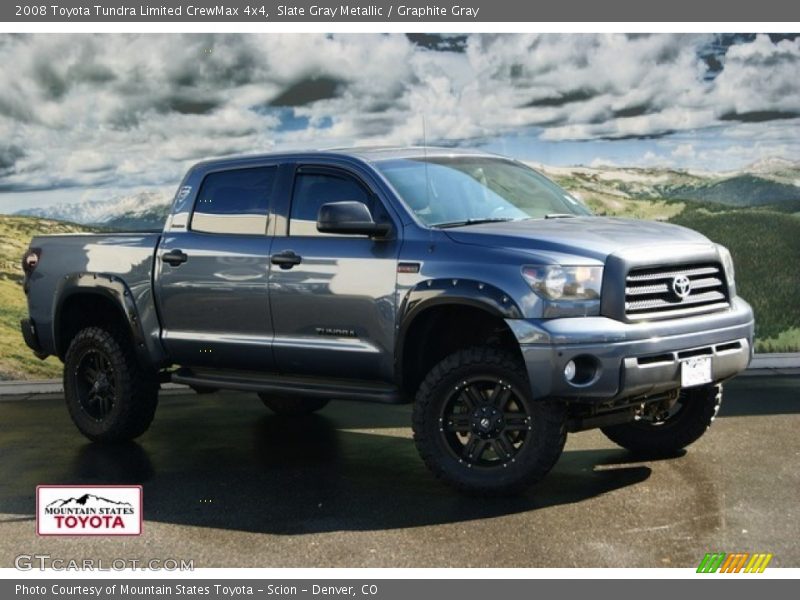 Slate Gray Metallic / Graphite Gray 2008 Toyota Tundra Limited CrewMax 4x4