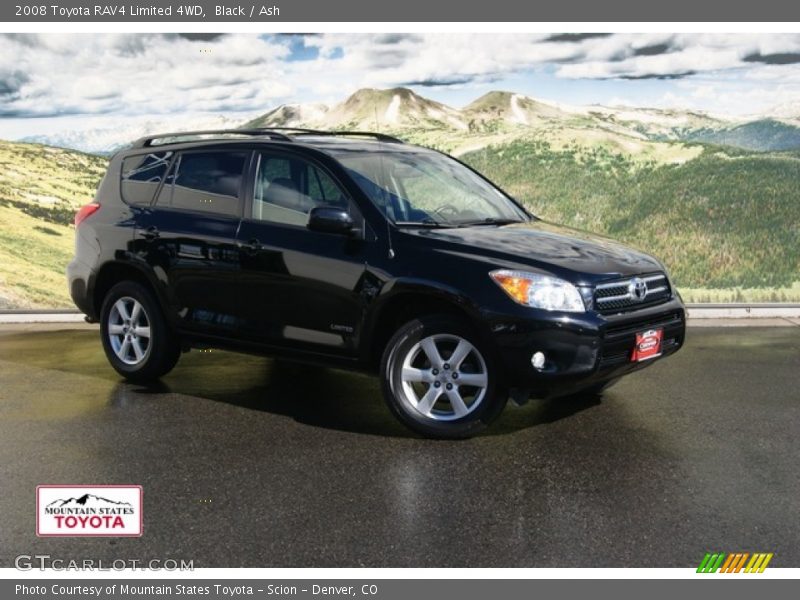 Black / Ash 2008 Toyota RAV4 Limited 4WD