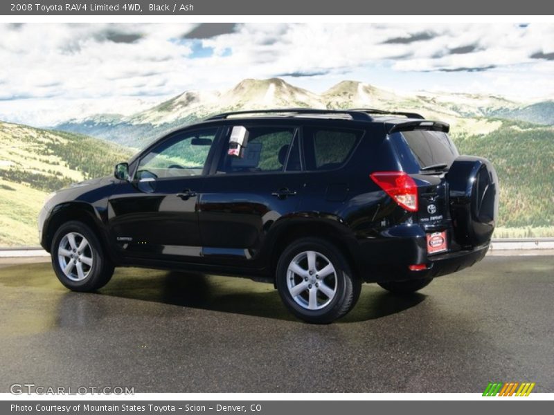 Black / Ash 2008 Toyota RAV4 Limited 4WD