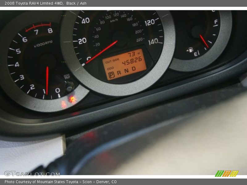 Black / Ash 2008 Toyota RAV4 Limited 4WD