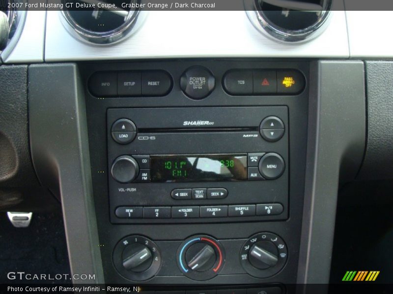 Audio System of 2007 Mustang GT Deluxe Coupe