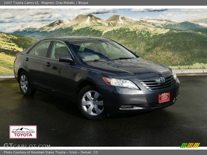 Magnetic Gray Metallic / Bisque 2007 Toyota Camry LE