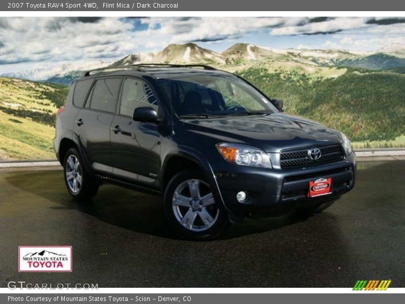 Flint Mica / Dark Charcoal 2007 Toyota RAV4 Sport 4WD