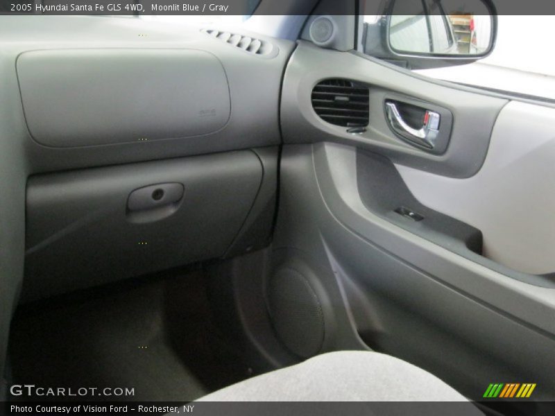 Moonlit Blue / Gray 2005 Hyundai Santa Fe GLS 4WD