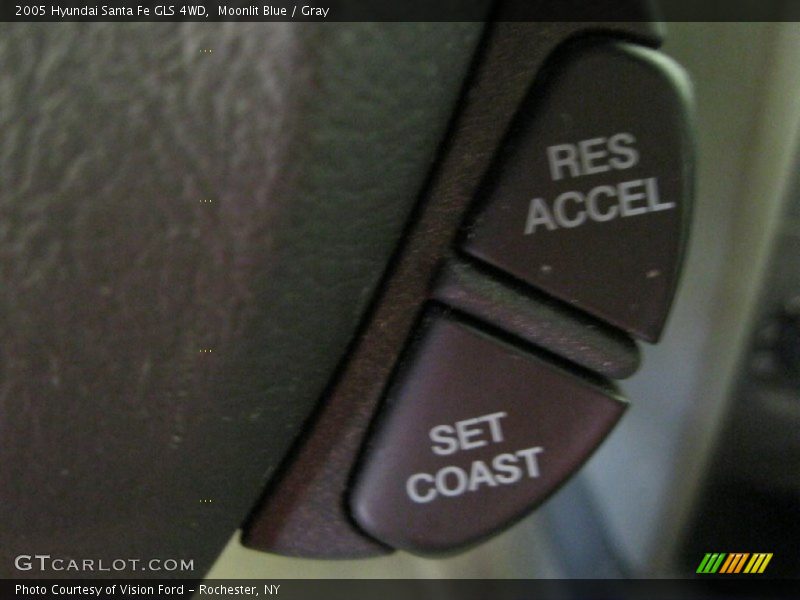 Moonlit Blue / Gray 2005 Hyundai Santa Fe GLS 4WD