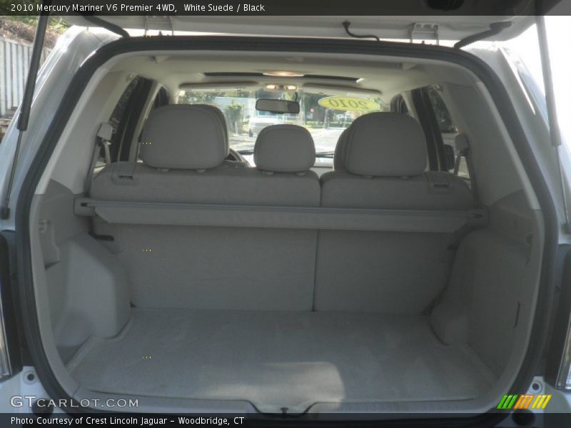 White Suede / Black 2010 Mercury Mariner V6 Premier 4WD