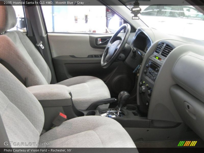 Moonlit Blue / Gray 2005 Hyundai Santa Fe GLS 4WD