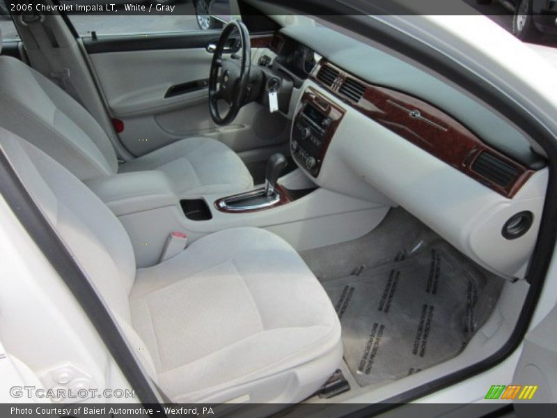 White / Gray 2006 Chevrolet Impala LT