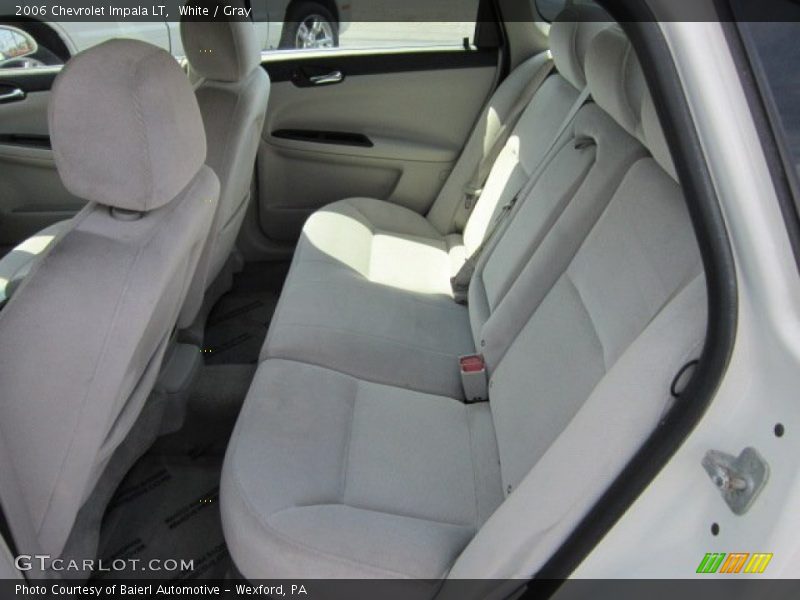 White / Gray 2006 Chevrolet Impala LT