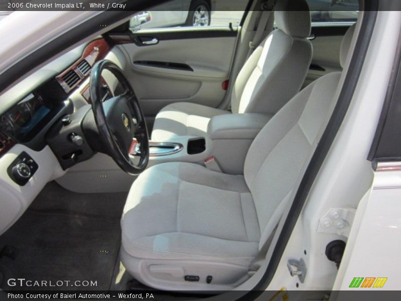 White / Gray 2006 Chevrolet Impala LT