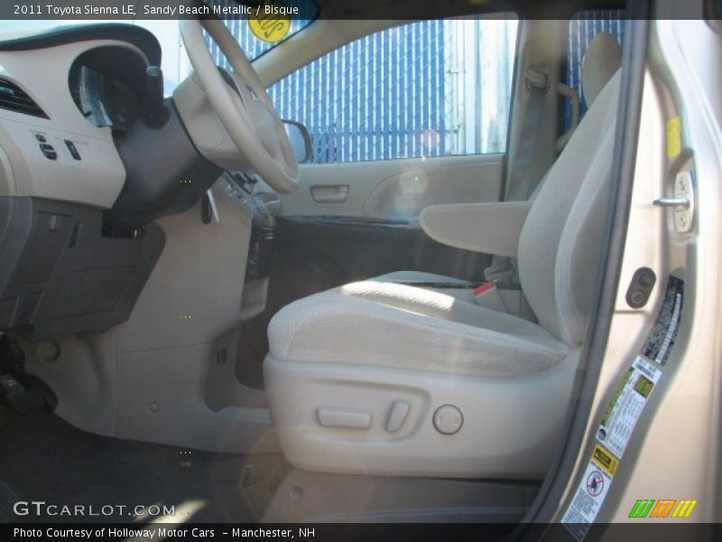 Sandy Beach Metallic / Bisque 2011 Toyota Sienna LE