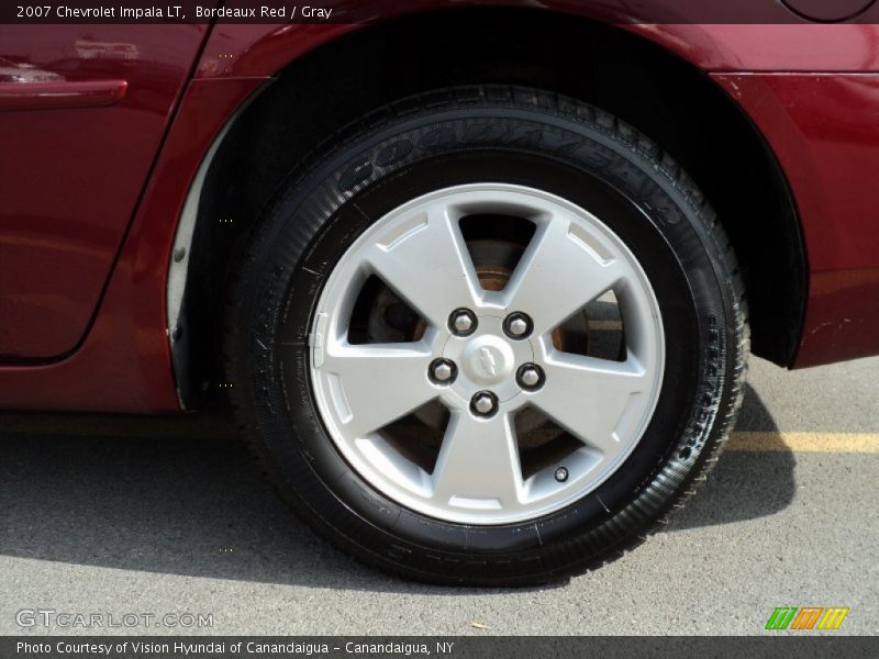 Bordeaux Red / Gray 2007 Chevrolet Impala LT