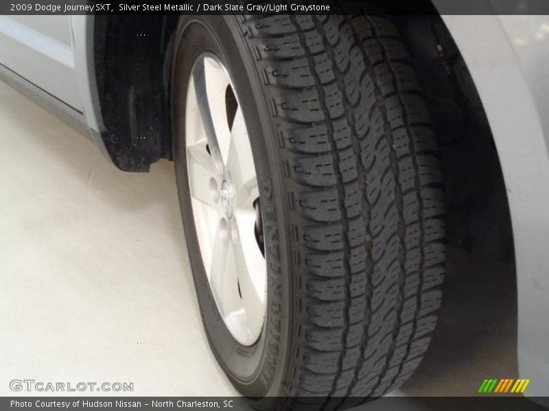 Silver Steel Metallic / Dark Slate Gray/Light Graystone 2009 Dodge Journey SXT