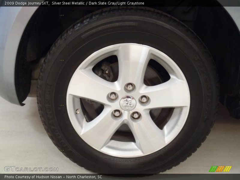 Silver Steel Metallic / Dark Slate Gray/Light Graystone 2009 Dodge Journey SXT