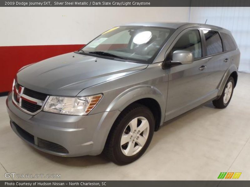 Silver Steel Metallic / Dark Slate Gray/Light Graystone 2009 Dodge Journey SXT