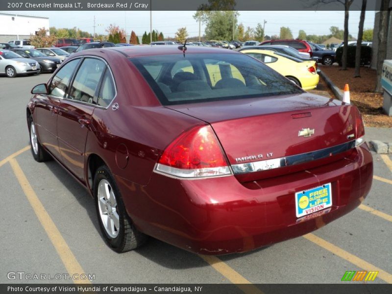 Bordeaux Red / Gray 2007 Chevrolet Impala LT