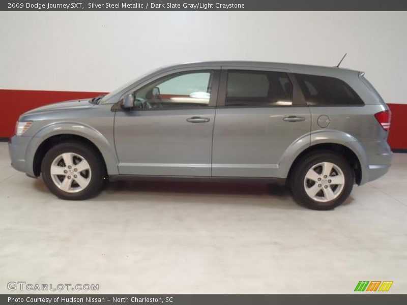 Silver Steel Metallic / Dark Slate Gray/Light Graystone 2009 Dodge Journey SXT