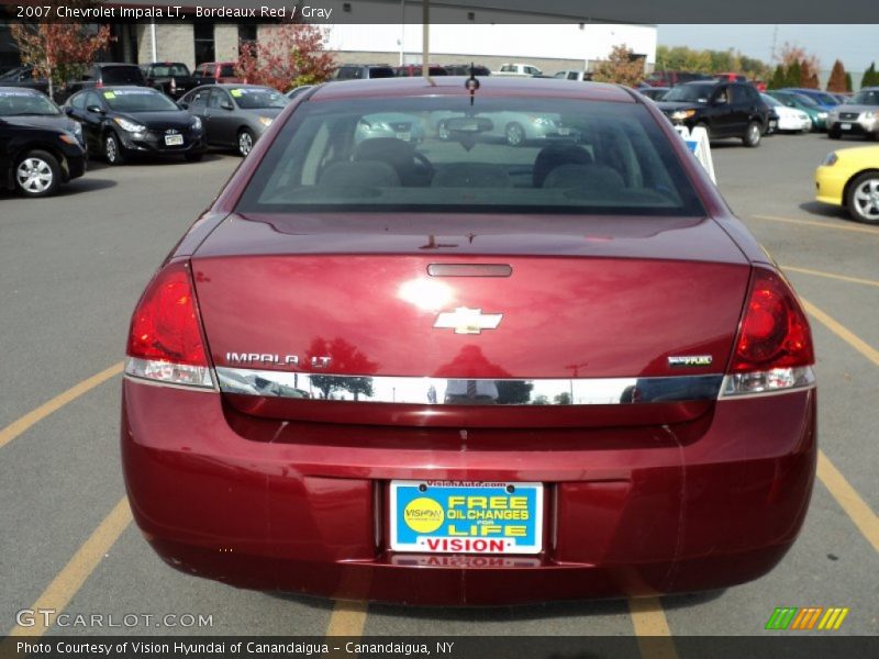 Bordeaux Red / Gray 2007 Chevrolet Impala LT