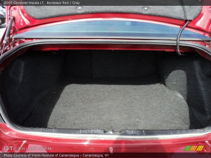 Bordeaux Red / Gray 2007 Chevrolet Impala LT