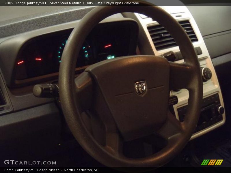 Silver Steel Metallic / Dark Slate Gray/Light Graystone 2009 Dodge Journey SXT