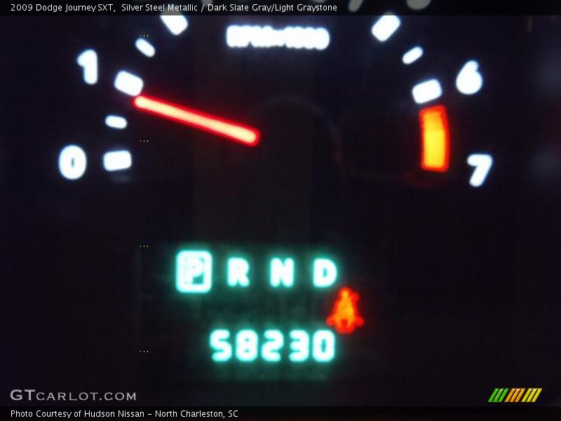 Silver Steel Metallic / Dark Slate Gray/Light Graystone 2009 Dodge Journey SXT