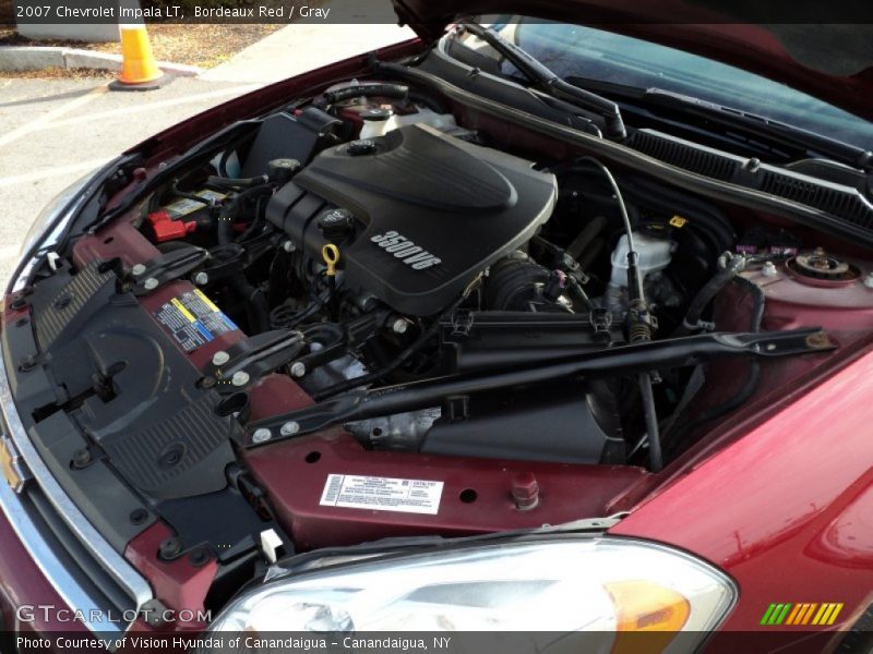 Bordeaux Red / Gray 2007 Chevrolet Impala LT
