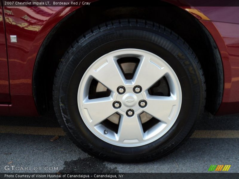 Bordeaux Red / Gray 2007 Chevrolet Impala LT