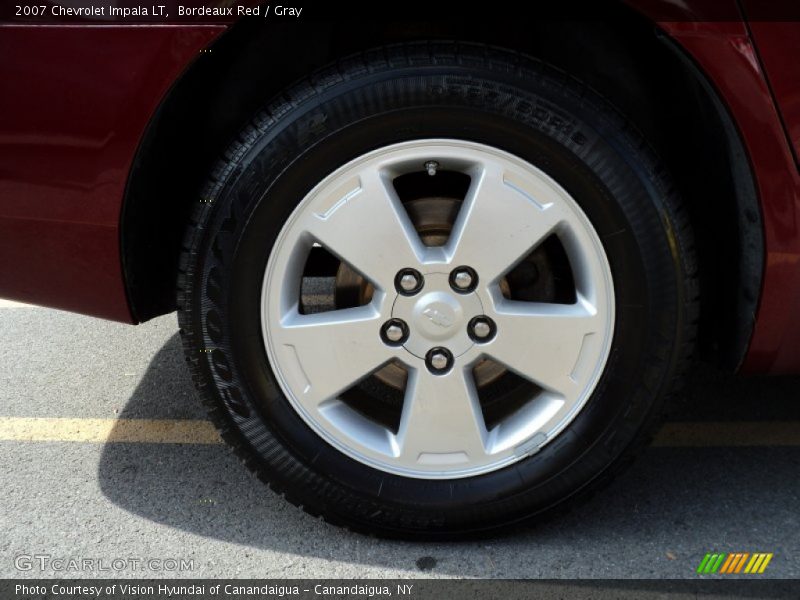 Bordeaux Red / Gray 2007 Chevrolet Impala LT