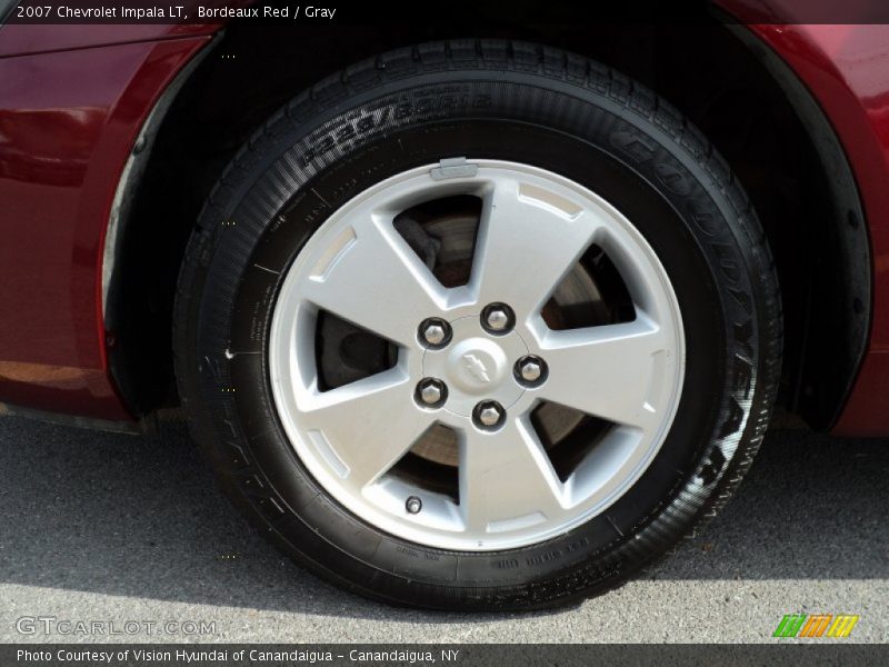Bordeaux Red / Gray 2007 Chevrolet Impala LT