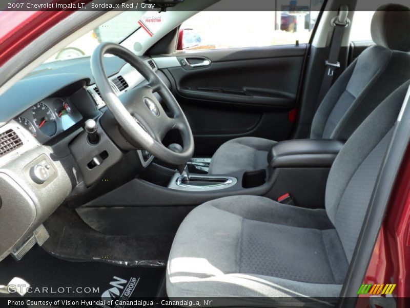 Bordeaux Red / Gray 2007 Chevrolet Impala LT
