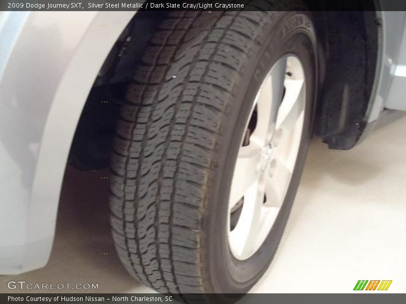 Silver Steel Metallic / Dark Slate Gray/Light Graystone 2009 Dodge Journey SXT