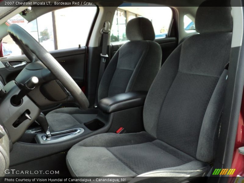 Bordeaux Red / Gray 2007 Chevrolet Impala LT