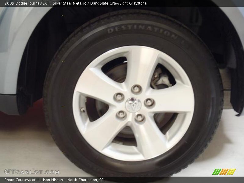Silver Steel Metallic / Dark Slate Gray/Light Graystone 2009 Dodge Journey SXT