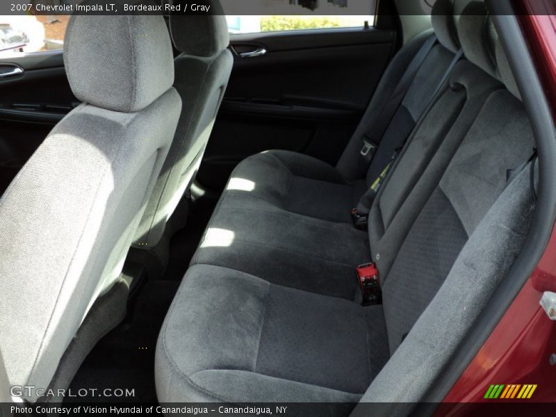 Bordeaux Red / Gray 2007 Chevrolet Impala LT