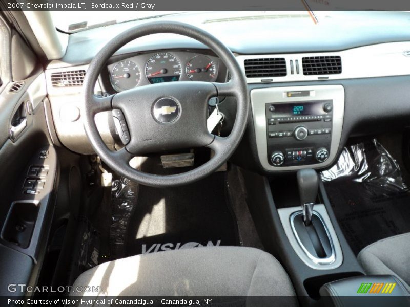 Bordeaux Red / Gray 2007 Chevrolet Impala LT
