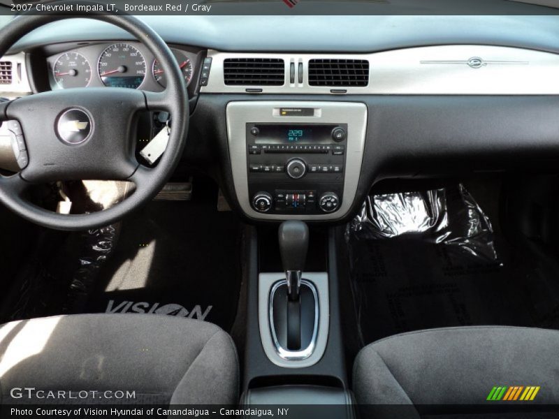 Bordeaux Red / Gray 2007 Chevrolet Impala LT