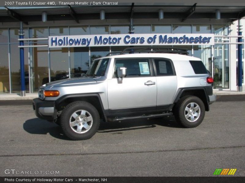 Titanium Metallic / Dark Charcoal 2007 Toyota FJ Cruiser 4WD