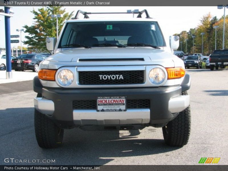 Titanium Metallic / Dark Charcoal 2007 Toyota FJ Cruiser 4WD