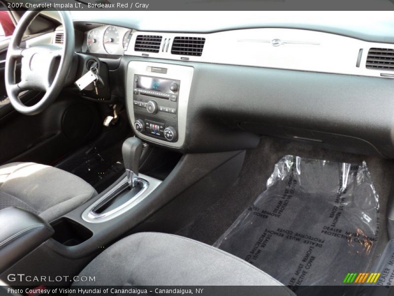 Bordeaux Red / Gray 2007 Chevrolet Impala LT