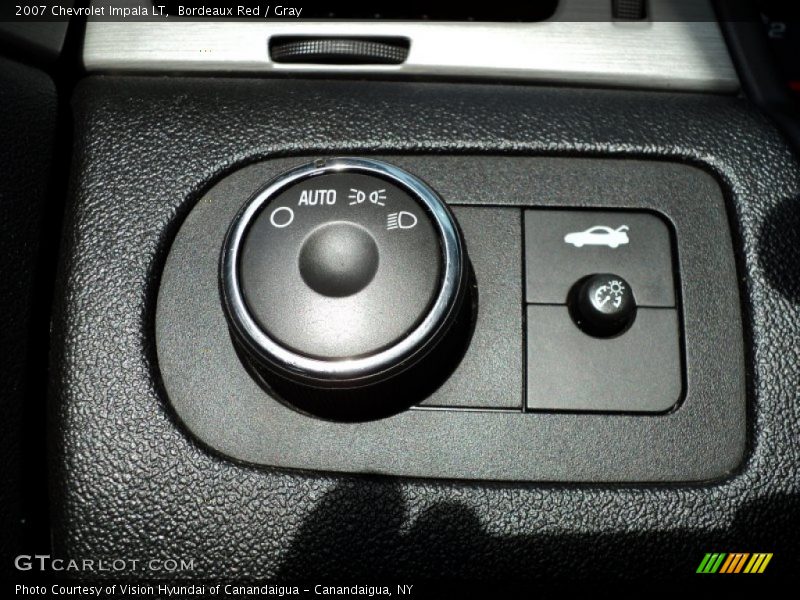 Bordeaux Red / Gray 2007 Chevrolet Impala LT