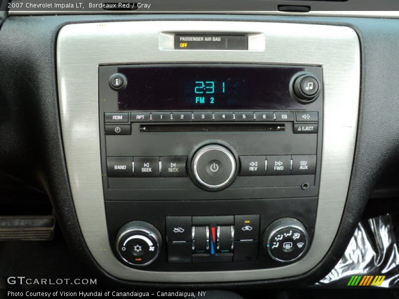 Bordeaux Red / Gray 2007 Chevrolet Impala LT