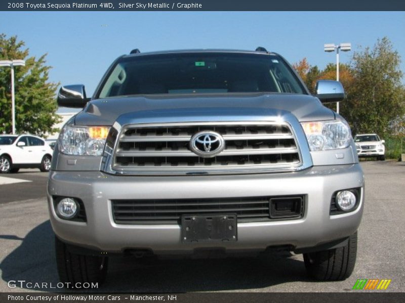 Silver Sky Metallic / Graphite 2008 Toyota Sequoia Platinum 4WD