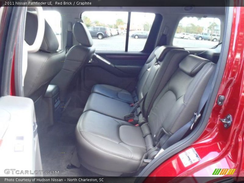 Red Brick / Graphite 2011 Nissan Pathfinder LE