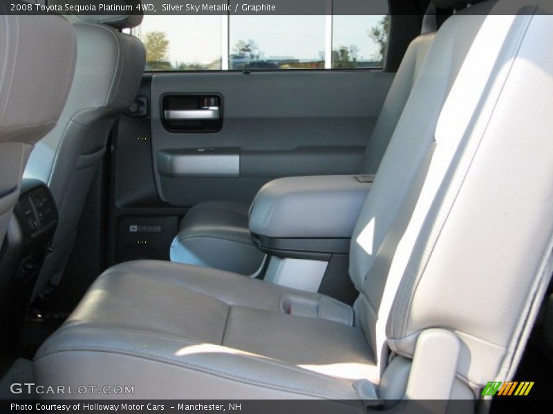 Silver Sky Metallic / Graphite 2008 Toyota Sequoia Platinum 4WD