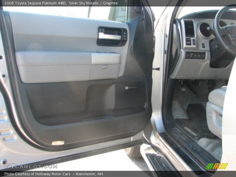 Silver Sky Metallic / Graphite 2008 Toyota Sequoia Platinum 4WD