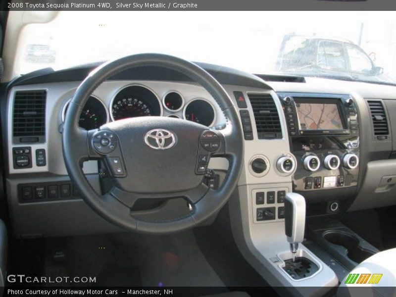 Silver Sky Metallic / Graphite 2008 Toyota Sequoia Platinum 4WD