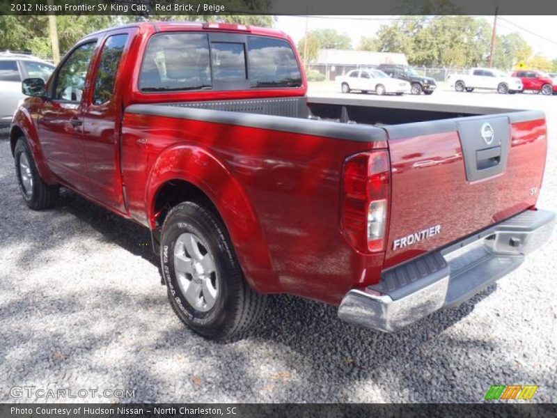 Red Brick / Beige 2012 Nissan Frontier SV King Cab