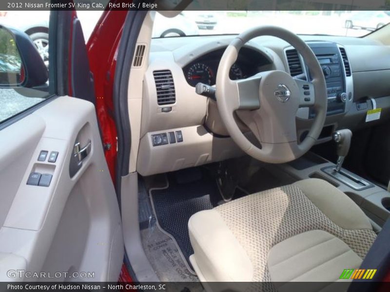 Red Brick / Beige 2012 Nissan Frontier SV King Cab